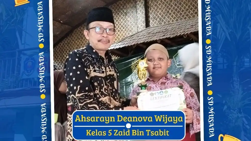 Juara 1 Musabaqu Hifdzil Qur'an Putra