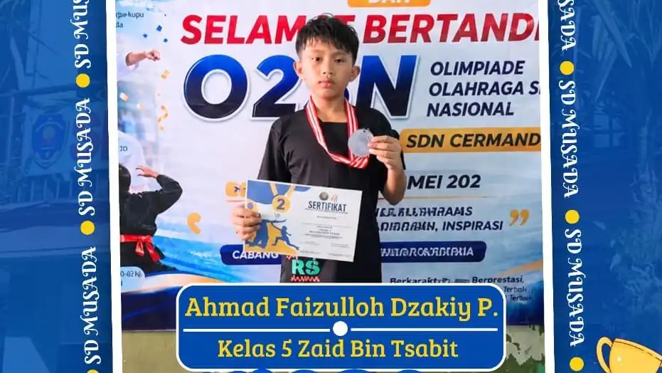 Juara 2 O2SN Badminton Tingkat Kecamatan Sedati